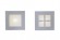 SLV NEW TRIA I QRB Downlight, eckig, alu brushed SLV NEW TRIA I QRB Downlight, eckig, alu brushed