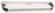 SLV BOWTOW Wandleuchte für S14d Leuchtmittel, chrom SLV BOWTOW Wandleuchte für S14d Leuchtmittel, chrom