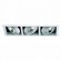 CLE Kardan Einbauleuchte YK3-QR111/CDMT 2 x 75W/1 x 35/70/150W 36° alu grau CLE Kardan Einbauleuchte YK3-QR111/CDMT 2 x 75W/1 x 35/70/150W 36° alu grau