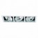 CLE Kardan Einbauleuchte YK3-QR111/CDMT 2 x 75W/1 x 35/70/150W 36° weiss CLE Kardan Einbauleuchte YK3-QR111/CDMT 2 x 75W/1 x 35/70/150W 36° weiss