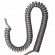 CLE Spiralkabel von 1,0 - ca. 2,0m silber CLE Spiralkabel von 1,0 - ca. 2,0m silber