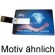 GADGET 1GB USB Stick Scheckkarte plastik -*A GADGET 1GB USB Stick Scheckkarte plastik -*A