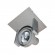 CLE ALUTEC LED Wandleuchte 1W 230V silber grau CLE ALUTEC LED Wandleuchte 1W 230V silber grau