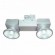 CLE Stromschienenleuchte Powerline 2CDM-TC 2x 35W alu grau kompl. GEBRAUCHT