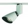 CLE Stromschienenleuchte Lightech 6002 CDM-T 20/35/70W flood silber grau