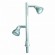 CLE LED Vitrinen Spots 2x 3W 12V chrom Vitrinenbeleuchtung Schrankbeleuchtung