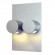 CLE ALUTEC LED Wandleuchte 1W 230V silber grau CLE ALUTEC LED Wandleuchte 1W 230V silber grau