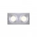 SLV NEW TRIA I QRB Downlight, eckig, alu brushed SLV NEW TRIA I QRB Downlight, eckig, alu brushed