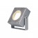 SLV DELSIN LED, Aussenwand- und deckenleuchte, grau, mit 36 warm- weißen LED SLV DELSIN LED, Aussenwand- und deckenleuchte, grau, mit 36 warm- weißen LED