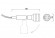 CLE Halogen Lampenkopf Universalfassung G4 - GX5,3 50W nickel matt