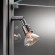 CLE LED Lampenkopf 3W nickel matt
