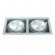 CLE Cardanmetrix Reflektor CDM-T Highspeed XFDO Einbauleuchten Serie 36� silber