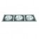 CLE Cardanmetrix Reflektor CDM-T Highspeed XFDO Einbauleuchten Serie 36� silber