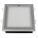 CLE LED QUATTRO LED EBL 20W 6000K silbergrau