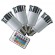 CLE 4x LED RGB System 5W E27 230V m. 1 Fernbedienung.