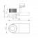 LED Schienenleuchte Strahler inkl. FORTIMO 36W 2000lm weiss