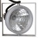 ANSORG Stromschienenleuchte alu grau inkl. 70W CDM-T + 90W 12V GY6.35 kompl. GEBRAUCHT