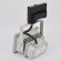 LED Mini Scheinwerfer LED 10W grau inkl. 3 Ph. Adapter 