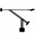 Artemide TIZIO 50 Schwarz + 3x LED I-It Pocket Leuchte