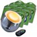 Artemide TIZIO 50 Schwarz + 5x Lichtkonserve mit 60W Philips Glühlampe Artemide TIZIO 50 Schwarz + 5x Lichtkonserve mit 60W Philips Glühlampe