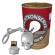 GADGET 8GB USB Stick Totenkopf silber + 1x Lichtkonserve mit 60W Philips Glühlampe GADGET 8GB USB Stick Totenkopf silber + 1x Lichtkonserve mit 60W Philips Glühlampe