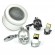 GADGET 8GB USB Stick Totenkopf schwarz + 1x Lichtkonserve mit 60W Philips Gl�hlampe