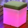 CLE Lichtobjekt LED W�rfel Leuchte Cube Midi mit Polster -*A