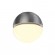 SLV DELSIN LED, Aussenwand- und deckenleuchte, grau, mit 36 warm- weißen LED SLV DELSIN LED, Aussenwand- und deckenleuchte, grau, mit 36 warm- weißen LED