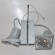 Schienenstrahler D&L 7000.1319.49.03 gebraucht 2x CDM-T 70W silber zweifach