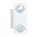 CLE Aufbauleuchte XF9013 2x 18W alu grau CLE Aufbauleuchte XF9013 2x 18W alu grau