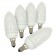 5x CLE Energiesparlampe Kerze 11W E14 827 2700K warmweiss
