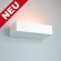 Nuurhörn GIPS WANDLEUCHTE E14 - 60W GIPSLAMPE Nuurhörn GIPS WANDLEUCHTE E14 - 60W GIPSLAMPE