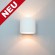 Mellhörn GIPS WANDLEUCHTE G9 HaloPin - 40W GIPSLAMPE-*N Mellhörn GIPS WANDLEUCHTE G9 HaloPin - 40W GIPSLAMPE-*N