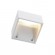 SLV DELSIN LED, Aussenwand- und deckenleuchte, grau, mit 36 warm- weißen LED SLV DELSIN LED, Aussenwand- und deckenleuchte, grau, mit 36 warm- weißen LED