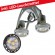 CLE LED 2x 6W Wand- und Deckenaufbauleuchte YK Webspace Wall 230V alu grau CLE LED 2x 6W Wand- und Deckenaufbauleuchte YK Webspace Wall 230V alu grau