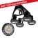 CLE LED 4x 6W Wand- und Deckenaufbauleuchte YK Webspace Wall 230V schwarz CLE LED 4x 6W Wand- und Deckenaufbauleuchte YK Webspace Wall 230V schwarz