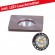 CLE LED 6W Aussenwand- Bodeneinbauleuchte 12V MR16 eckig edelst. gebürstet CLE LED 6W Aussenwand- Bodeneinbauleuchte 12V MR16 eckig edelst. gebürstet