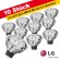 10x LG LED-Spot MR16 8W GU5,3 12V 35° 827 Dimmbar 10x LG LED-Spot MR16 8W GU5,3 12V 35° 827 Dimmbar