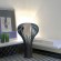 GaGa Lamp Design QUIRL Tischleuchte Skulptur XL Edelstahl 60W E27 GaGa Lamp Design QUIRL Tischleuchte Skulptur XL Edelstahl 60W E27