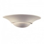 SYLT GIPS WANDLEUCHTE 100W E27 od. 20W PL-ELT E27 GIPSLAMPE