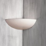 UTERSUM GIPS WANDLEUCHTE f�r die Ecke 100W E27  GIPSLAMPE