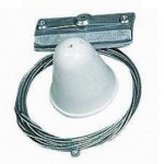 DECKENABH�NGUNG F�R 3-PH.-SCHIENE WEISS