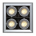 SLV AIXLIGHT MOD 4 GU10, silbergrau