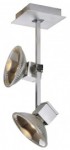 SLV HURIT TWIN VERT Deckenspot, alu natur/chrom