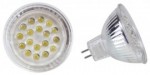 SLV MR16 mit 18 warmwei�en LED