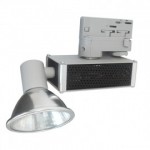 CLE Stromschienenleuchte CO� CDM-Tm 86B35W 35W Spot alu grau
