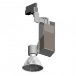 CLE Stromschienenleuchte Smartlight XL CDM-T 35/70W vertikal silbergrau