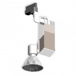 CLE Stromschienenleuchte Smartlight XL CDM-T 35/70W vertikal weiss
