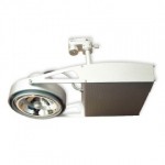 CLE Stromschienenleuchte ST52 QR111  50W silbergrau