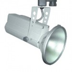 CLE Stromschienenleuchte YK Powerstrahler II CDM-T 35/70W alu grau